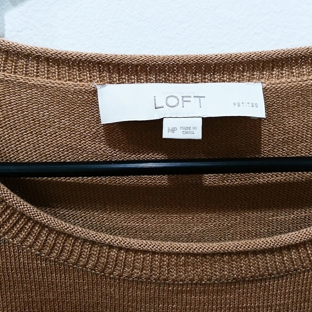 LOFT Color Block Sweater - Picture 3 of 3